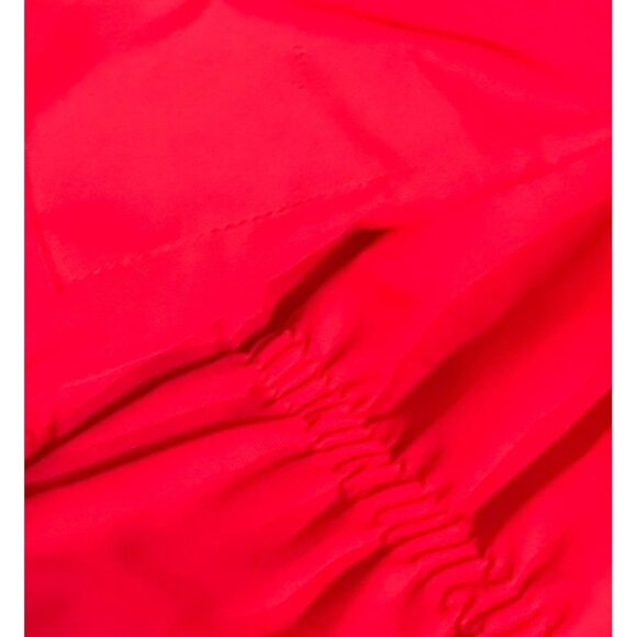 Firestone Red Vest Vintage Reversible Size S Retro Auto Racing Mechanic Jacket - Picture 12 of 16